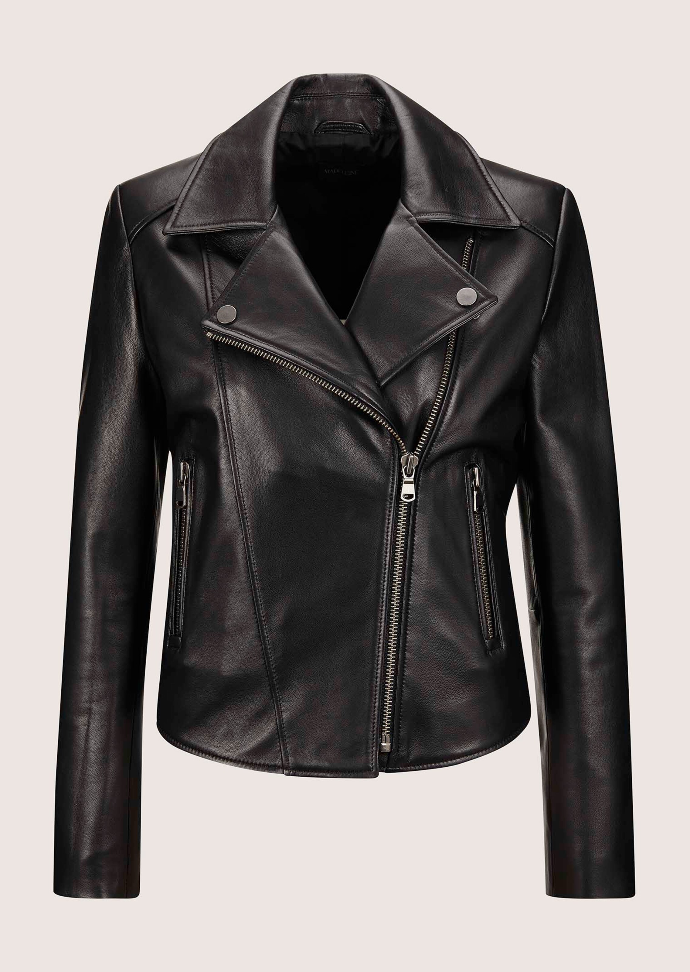 Lederjacke im Biker-Style