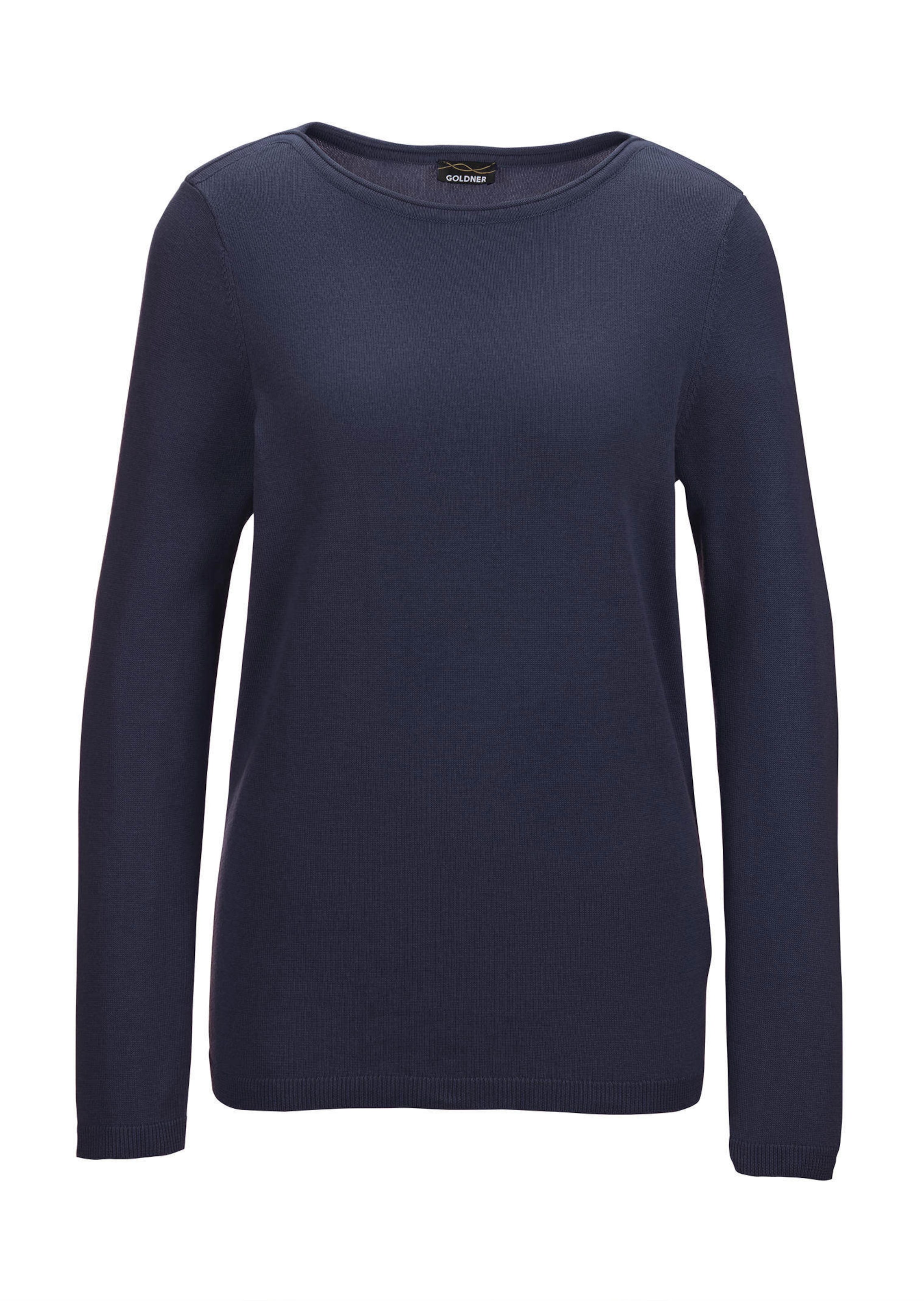 Tricot pullover met boothals