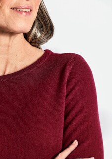 Kaschmirpullover mit U-Boot Ausschnitt thumbnail 5