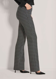 Bedruckte Schlupfhose in ausgestellter Form thumbnail 5