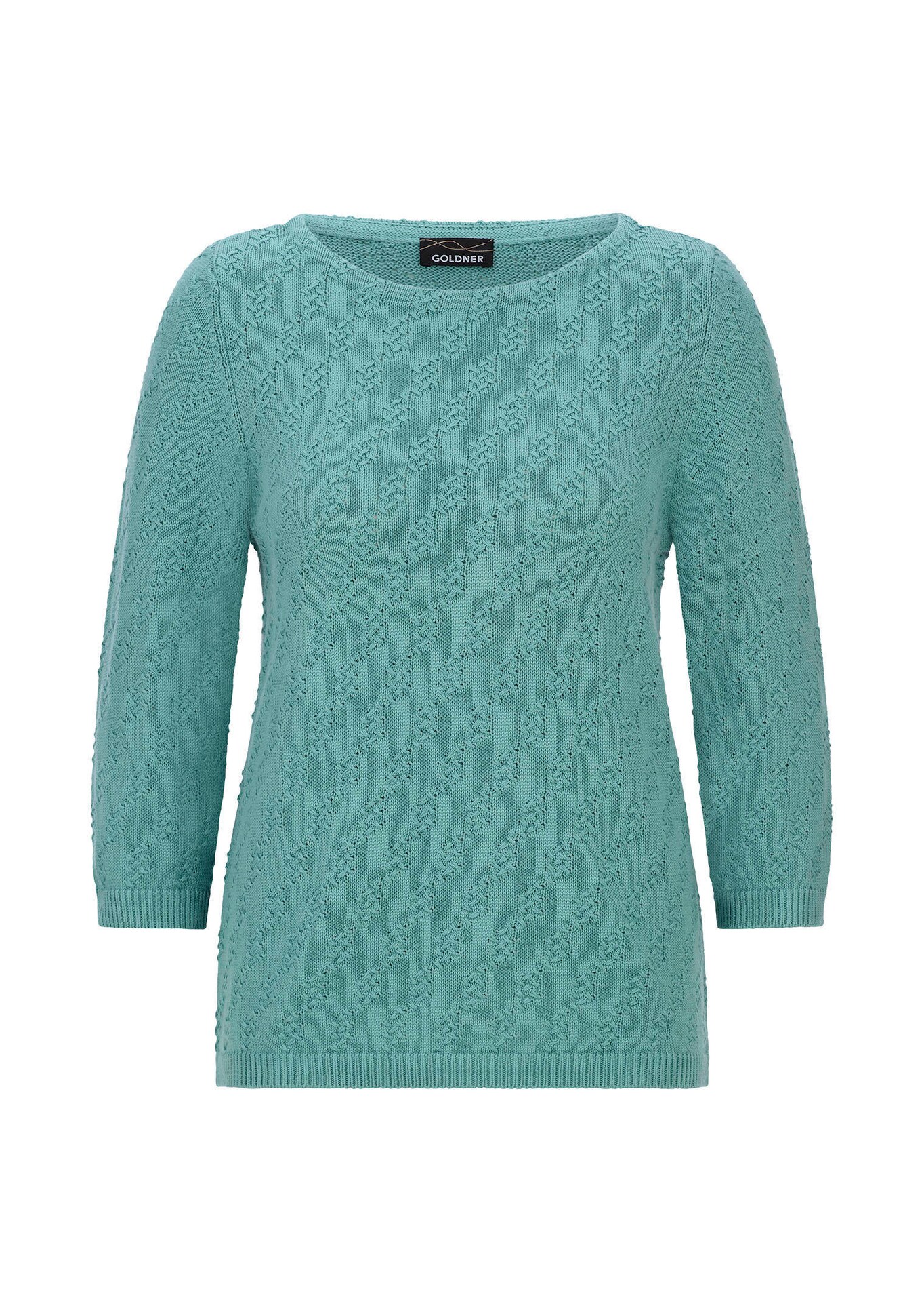Pullover aus Baumwolle mit 3/4-Ärmeln