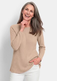 Strickpullover mit Baumwolle in A-Linie thumbnail 4