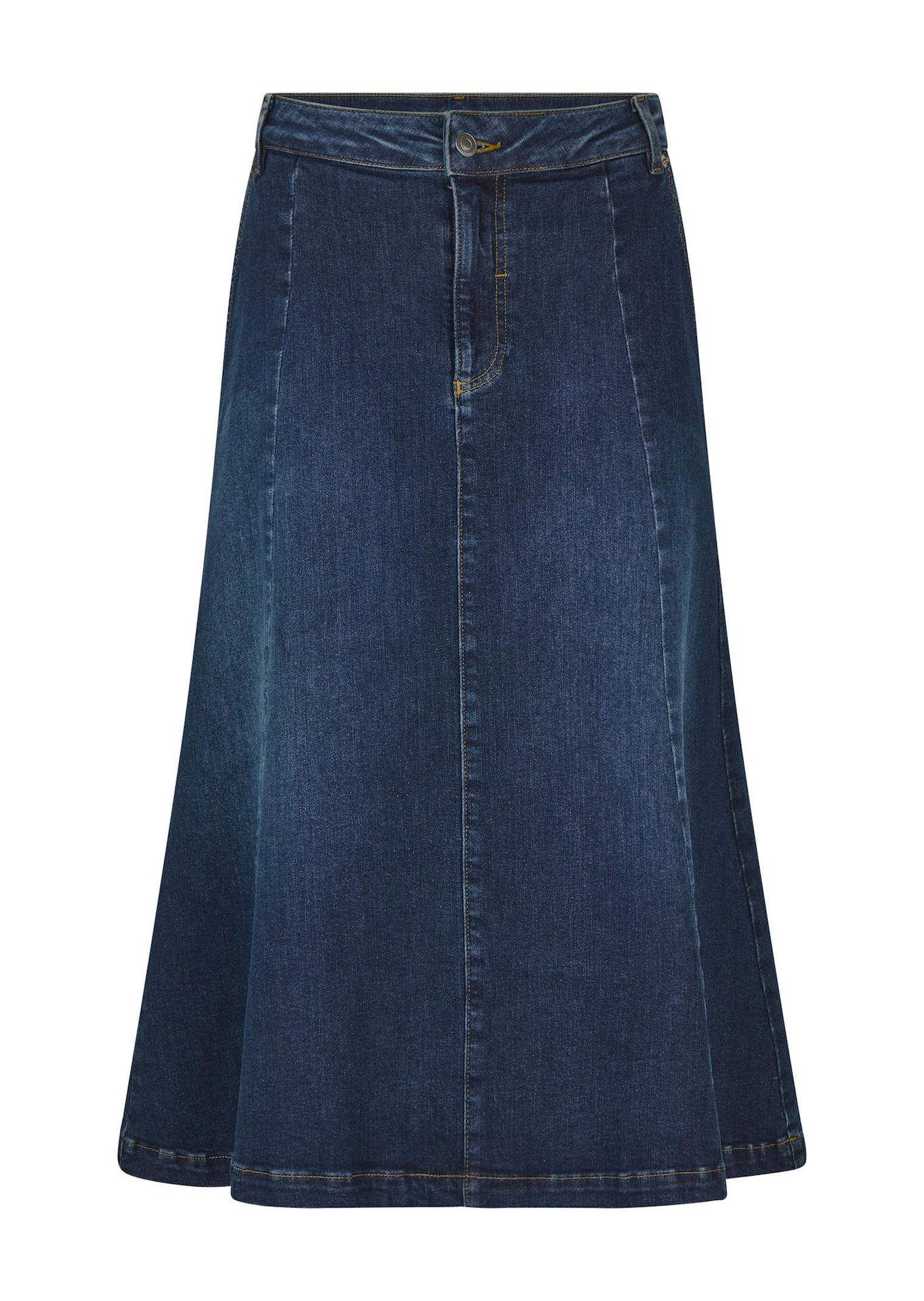 Jeans-Jupe in femininer Form