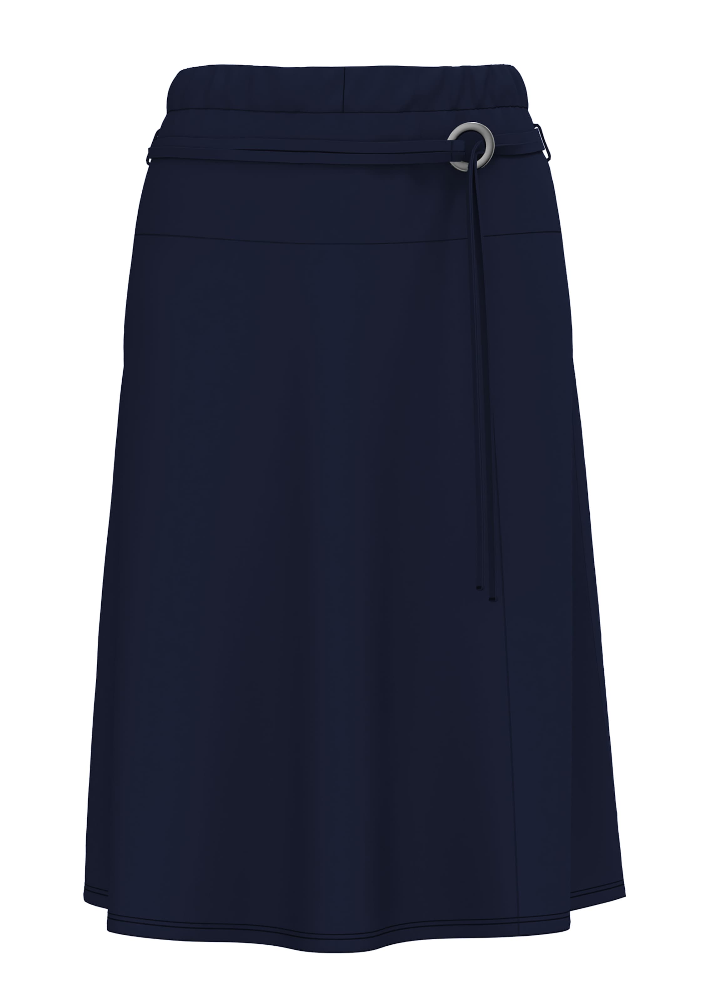 Jupe ample en jersey, avec ceinture