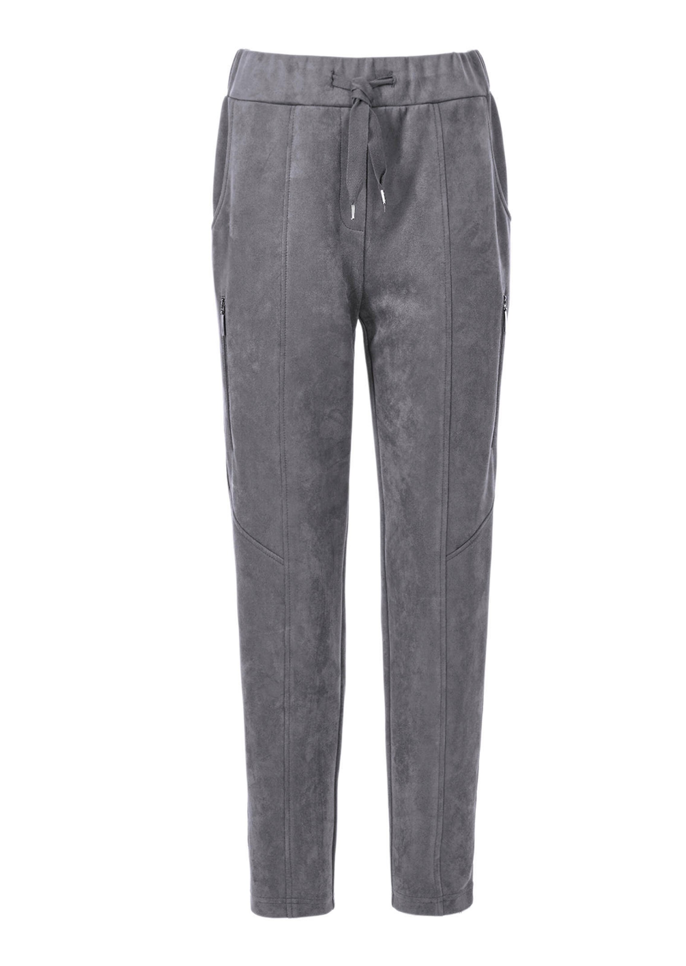 Jegging toucher velours