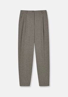 Pleated trousers in easy-care Ceramica fabric thumbnail 7
