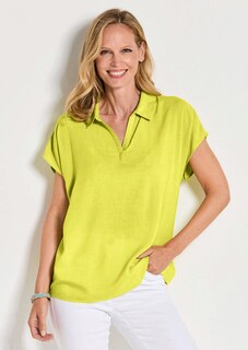 Chemisier avec col chemise ouvert thumbnail 7