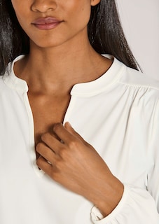 Jersey-Bluse mit raffiniertem Ausschnitt thumbnail 5