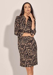 Blusenkleid mit Unikat-Print thumbnail 2