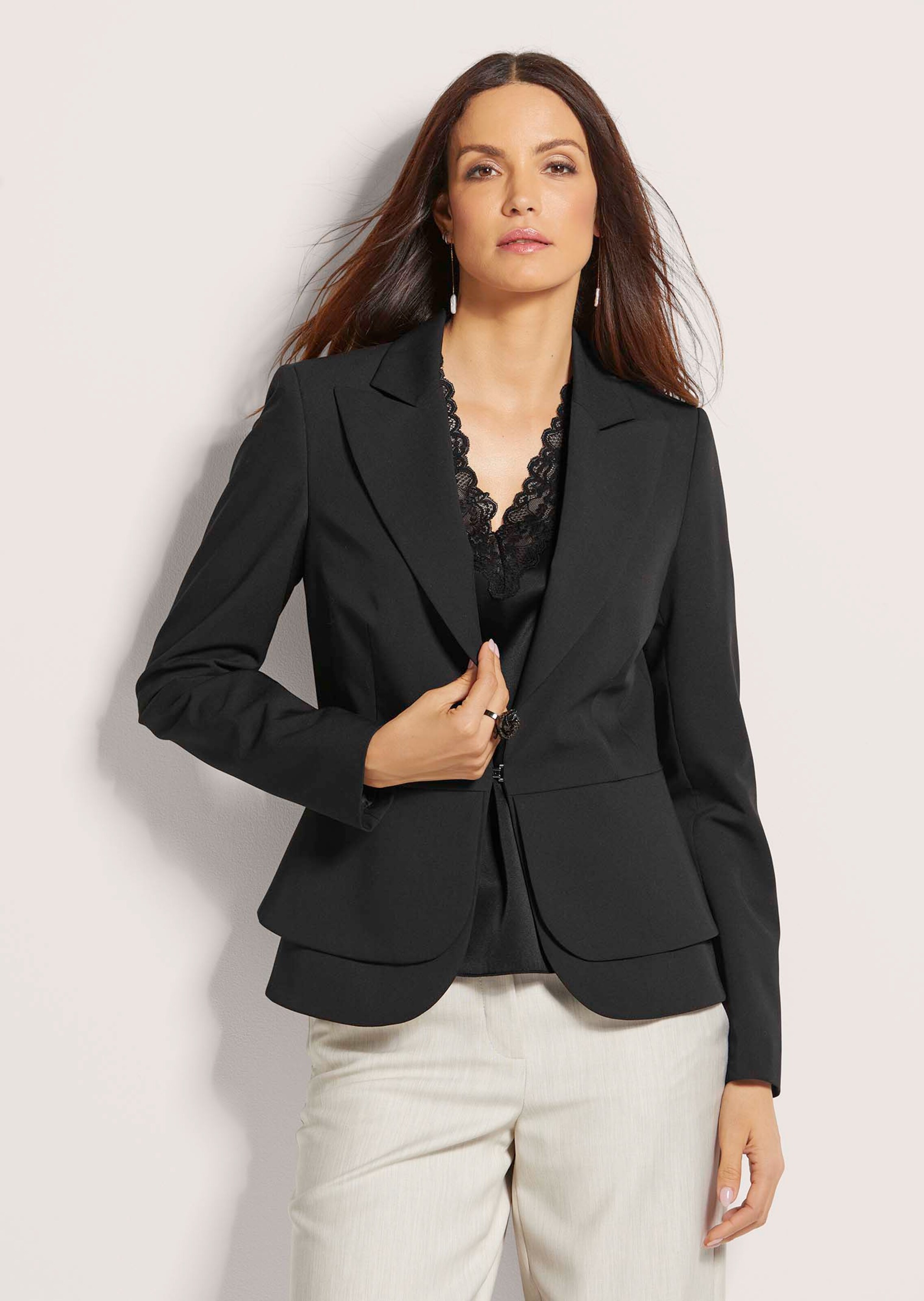 Kurzer Schößchen-Blazer thumbnail 2