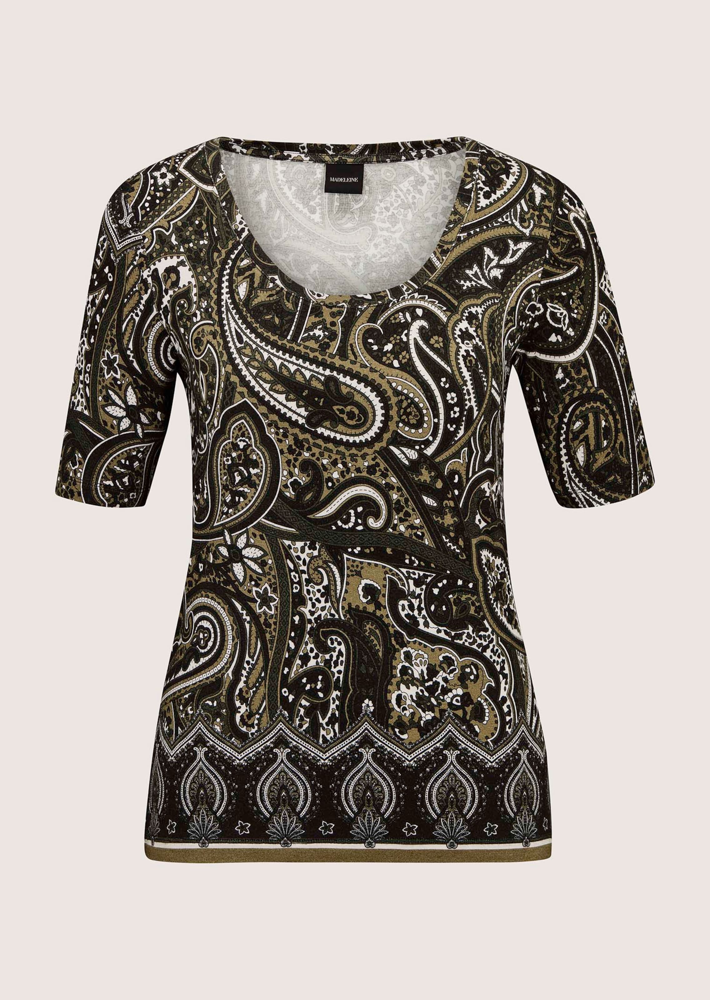 Shirt met paisleyprint