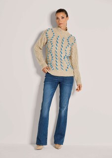 Pullover mit Folklore-Akzenten thumbnail 3