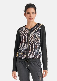 Jacket with abstract animal print thumbnail 2
