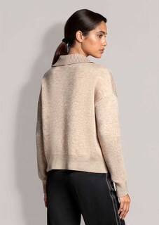 Strickjacke mit Polokragen thumbnail 4