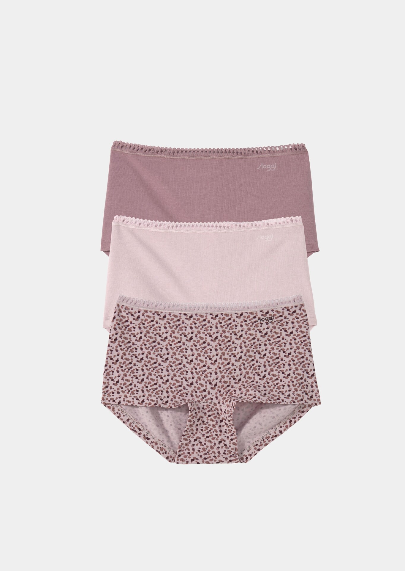 Lot de 3 slips taille basse