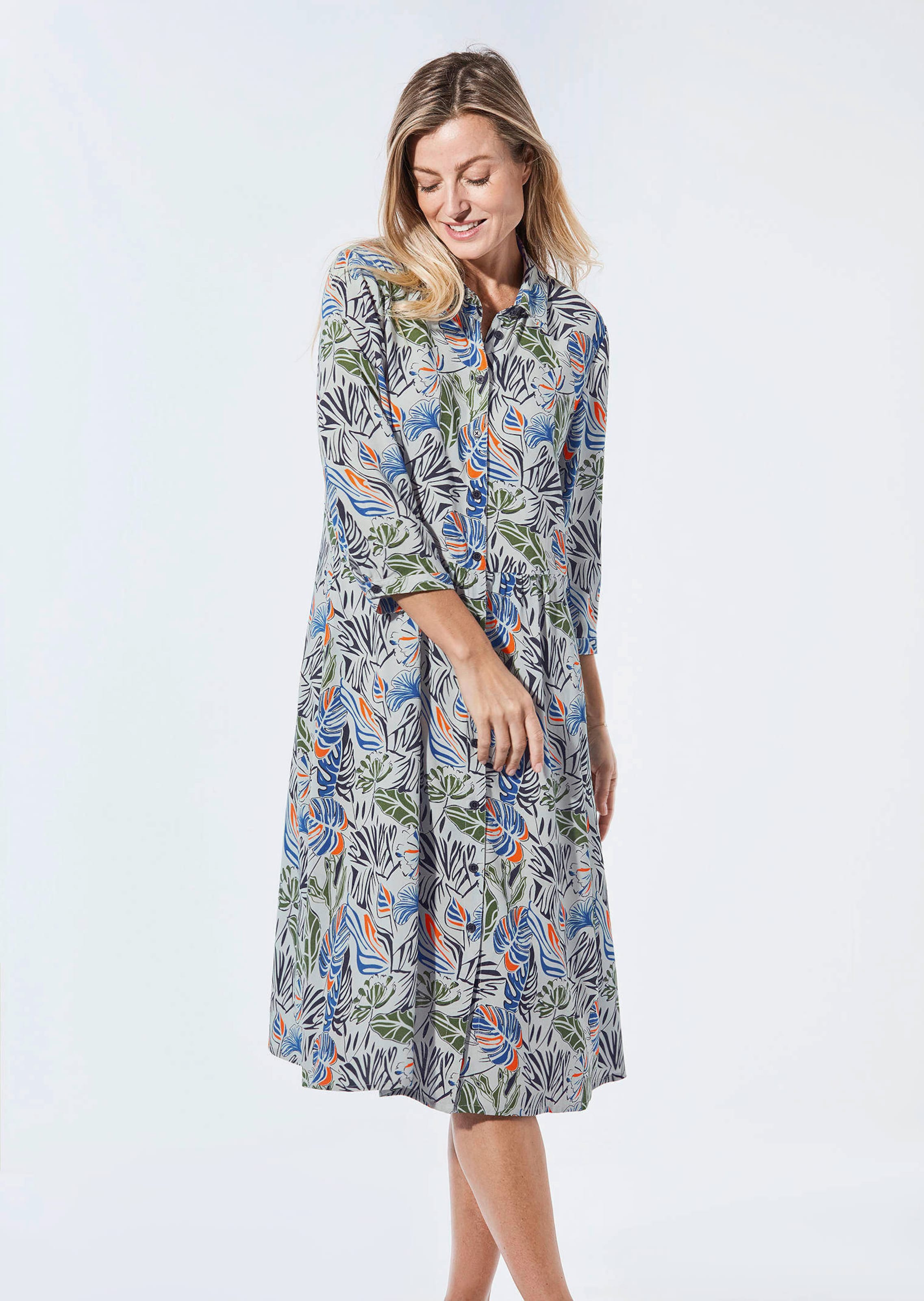 Blusenkleid mit Hemdkragen