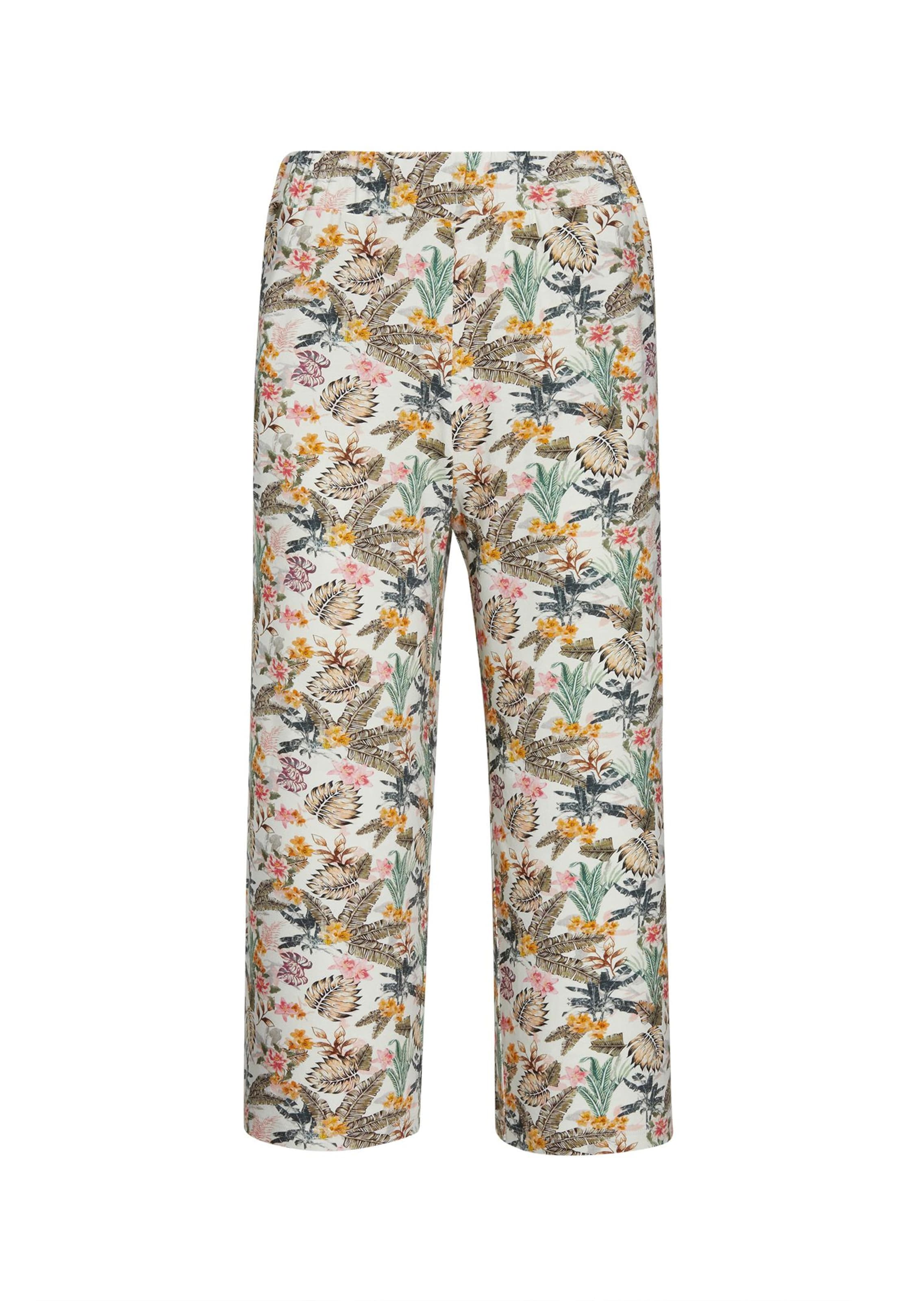 Jersey-Culotte VERA mit Blättermuster