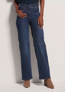 Five-Pocket-Jeans mit weitem Bein thumbnail 2