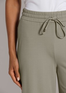 Lässige Jerseyhose mit weitem Bein thumbnail 6