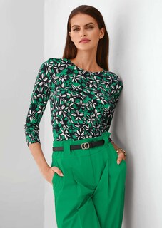 T-shirt avec motif floral thumbnail 1