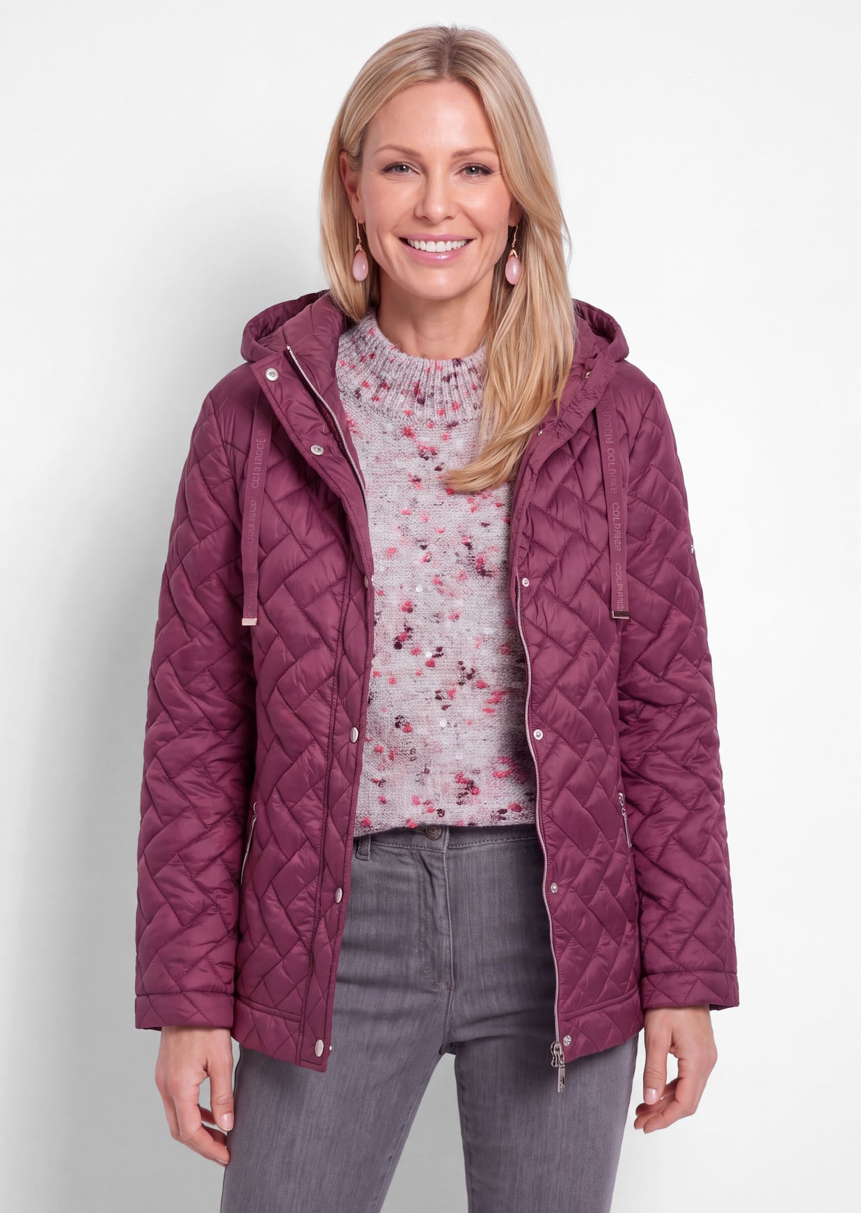 Leichte Steppjacke mit Kapuze