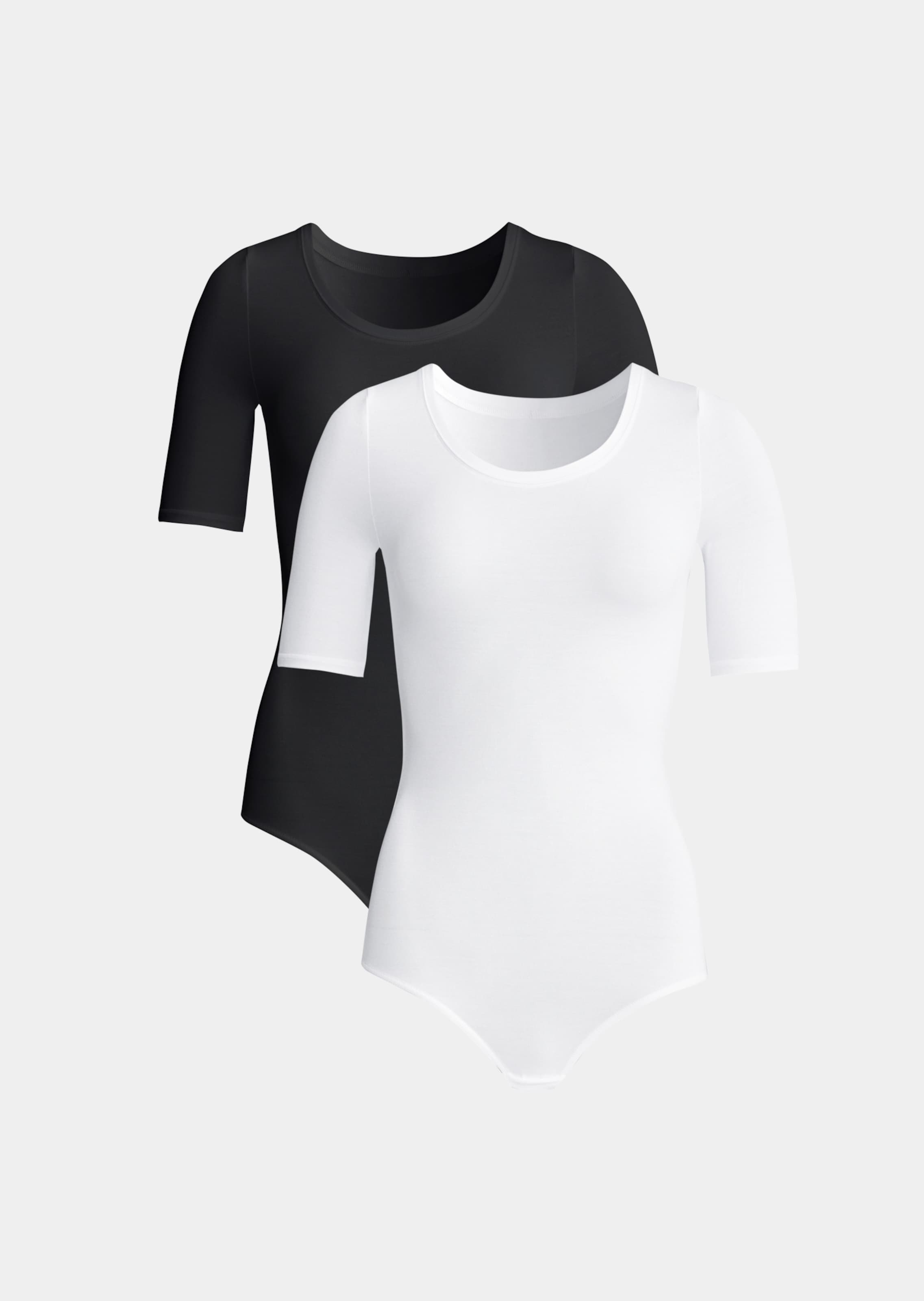 Kurzarm-Body im 2er-Pack