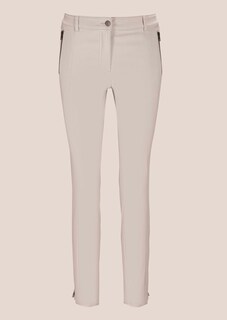 Skinny fit trousers with zip pockets thumbnail 7