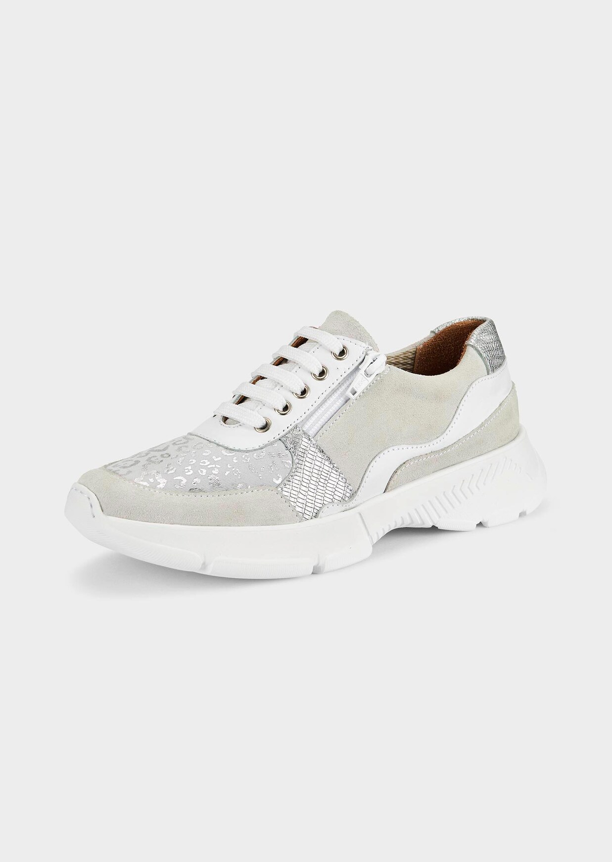 Sneakers avec détails scintillants