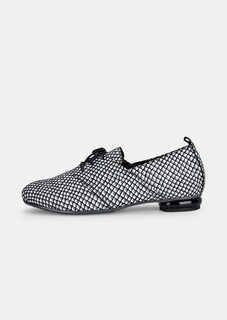 Schnürschuh mit Blockabsatz und grafischem Muster thumbnail 4