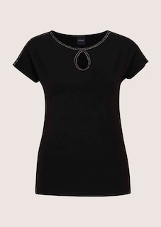 Shirt mit Cut-out und Schmuckband thumbnail 7