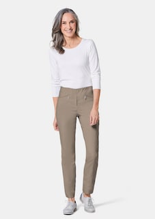 Pantalon étroit en bengaline LOUISA thumbnail 2