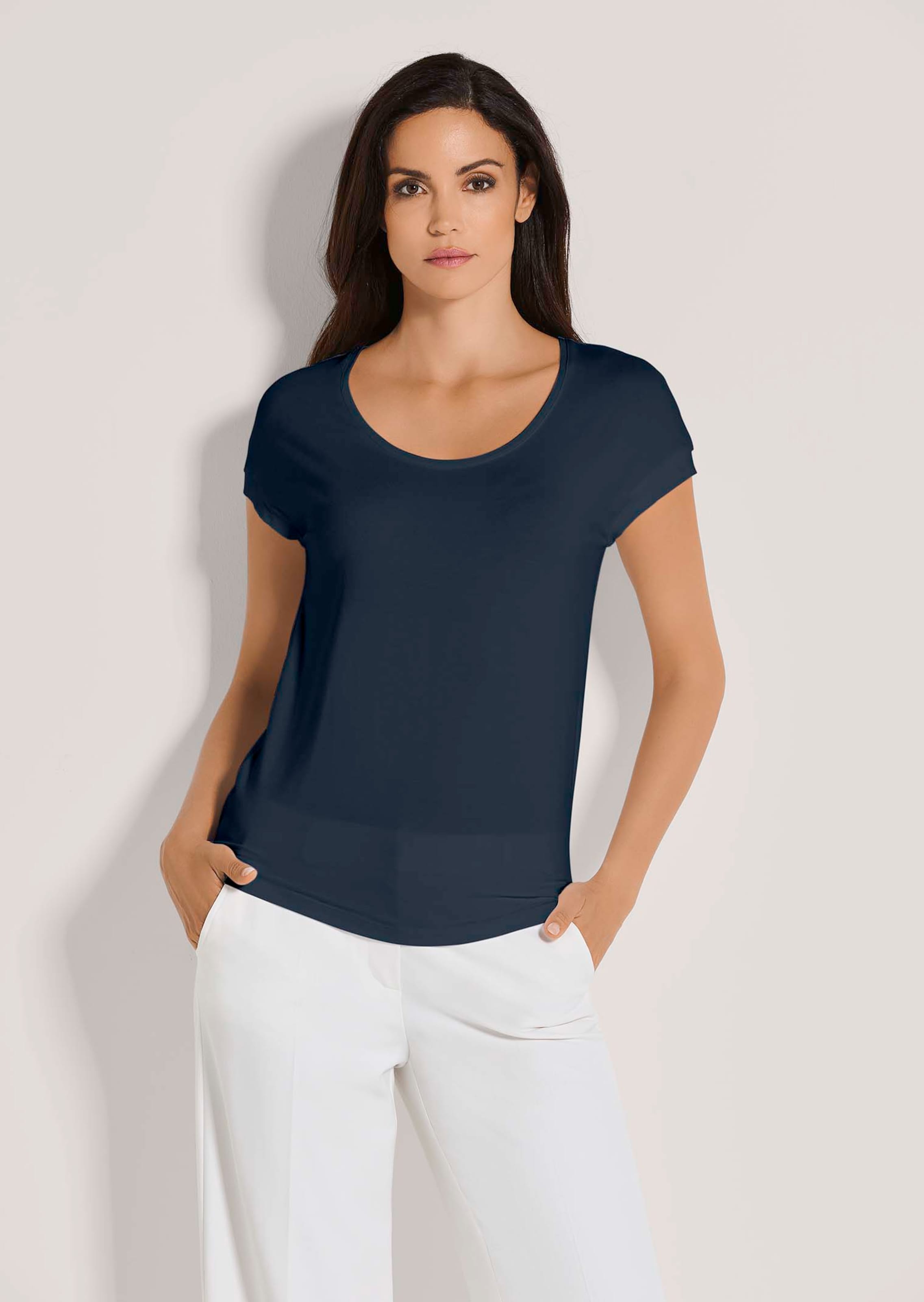 Shirt mit Rundhals-Ausschnitt