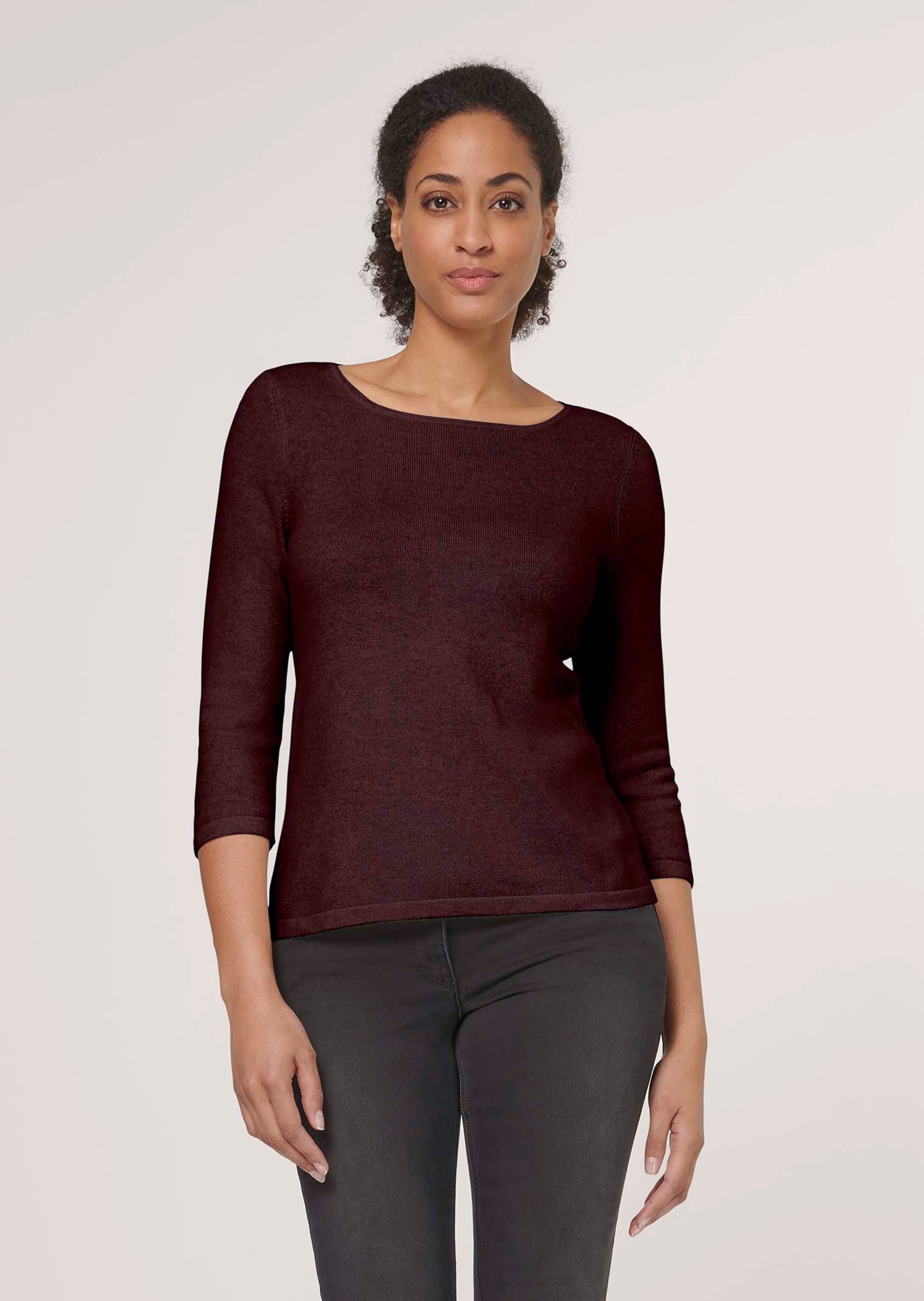 Pull en cachemire avec encolure bateau