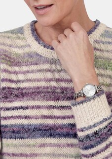 Pull en tricot à rayures multicolores thumbnail 5
