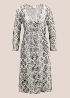 Jersey-Kleid mit Unikat-Print thumbnail 7