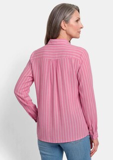 Leichte Hemdbluse mit Streifen thumbnail 3