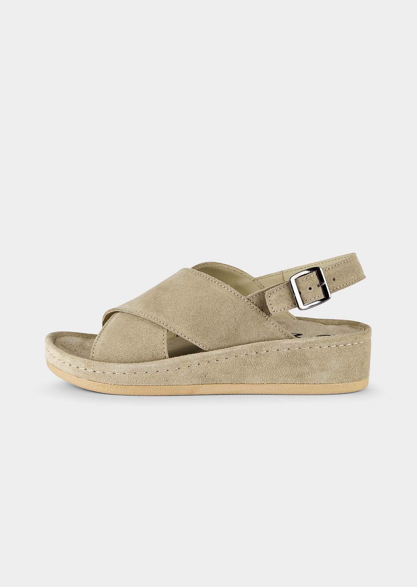 Sandale mit auswechselbarem Fussbett