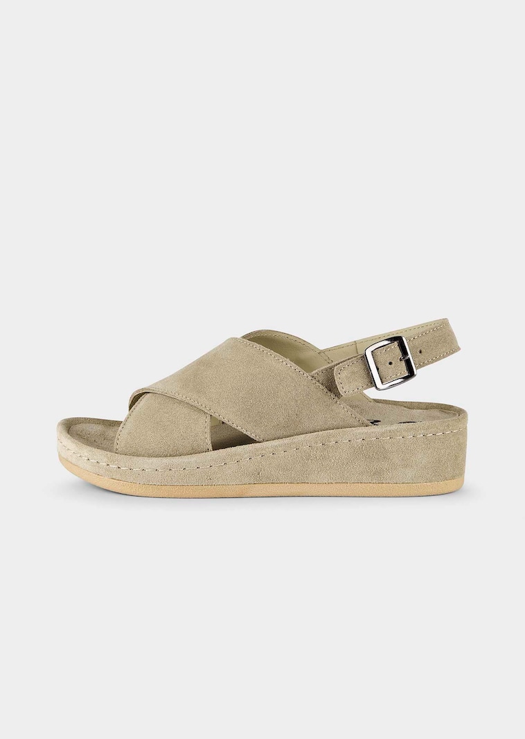 Sandale mit auswechselbarem Fussbett