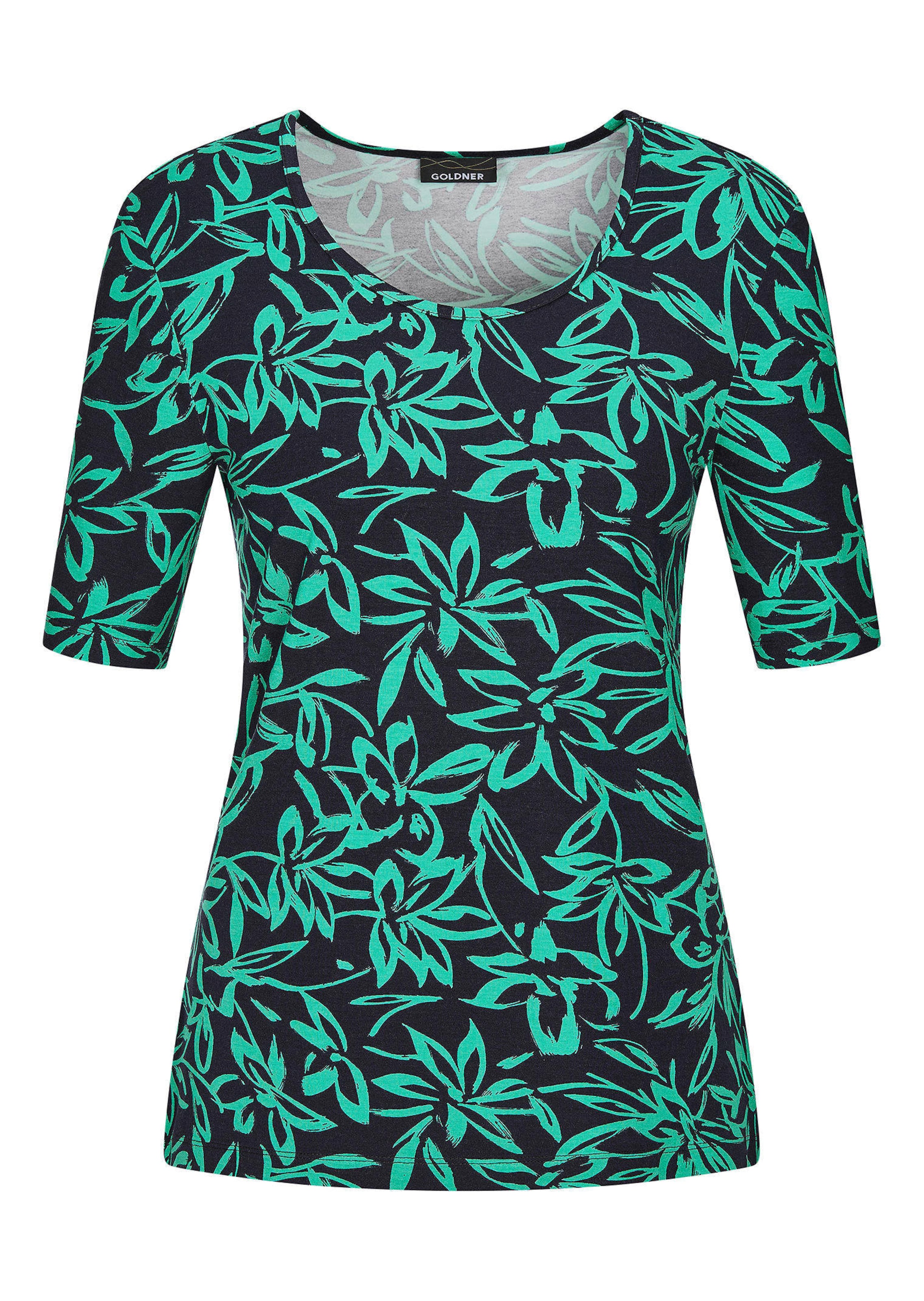 Shirt in farbintensivem Blumenmuster