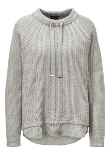 Sweatshirt in Strickoptik thumbnail 2