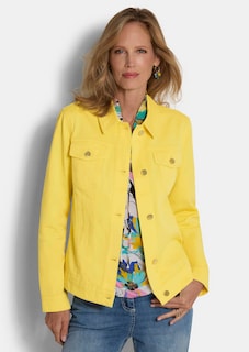 Jeansjacke in taillierter Form thumbnail 1