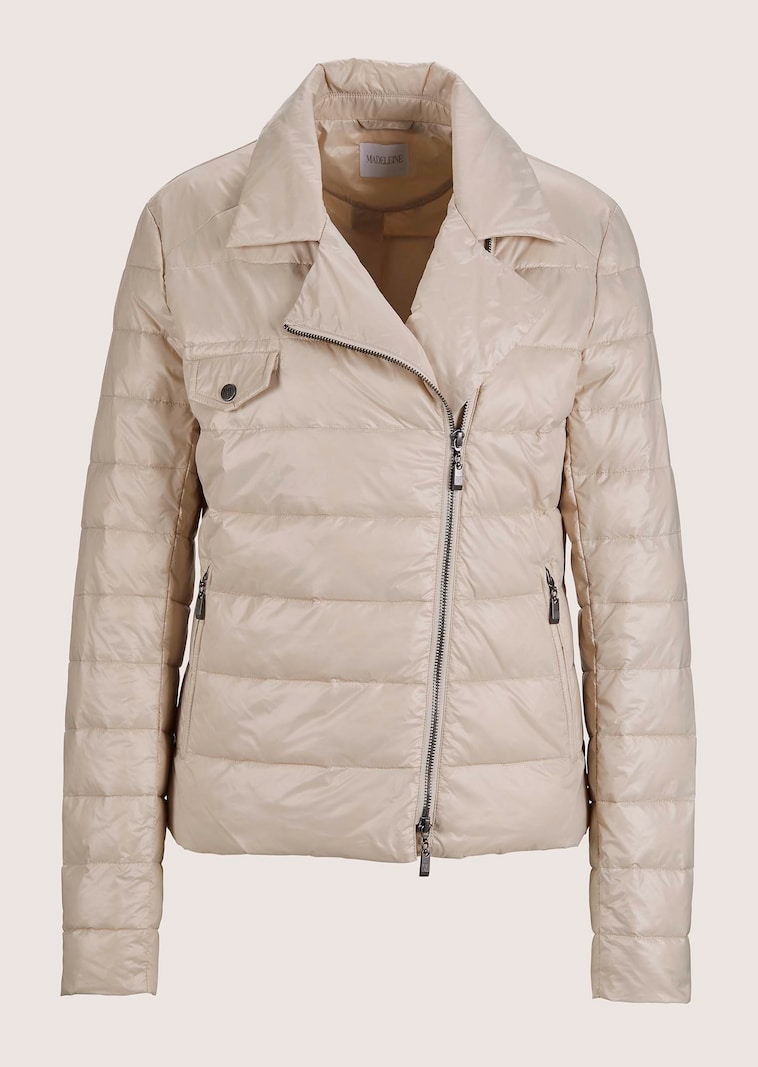Steppjacke mit Reißverschluss