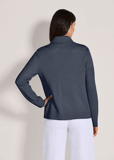 Feinstrick-Cardigan mit Kaschmir thumbnail 4