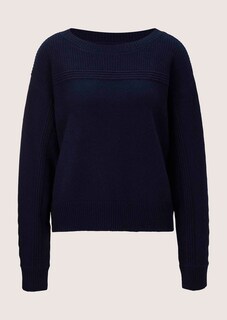 Kaschmir-Pullover mit U-Boot-Ausschnitt thumbnail 7