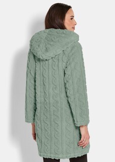 Legere Fleecejacke mit Kapuze thumbnail 2