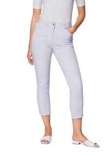 Fine-striped jeans thumbnail 2