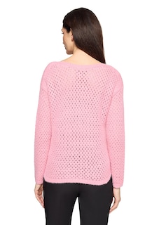 Kuscheliger Ajourpullover mit Lochmuster thumbnail 3