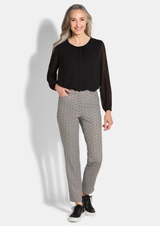 Pantalon imprimé LOUISA en matière scuba thumbnail 2