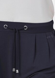 Comfortabele slinky broek met elastische tailleband thumbnail 5