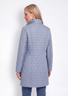 Manteau court matelassée à col droit thumbnail 3